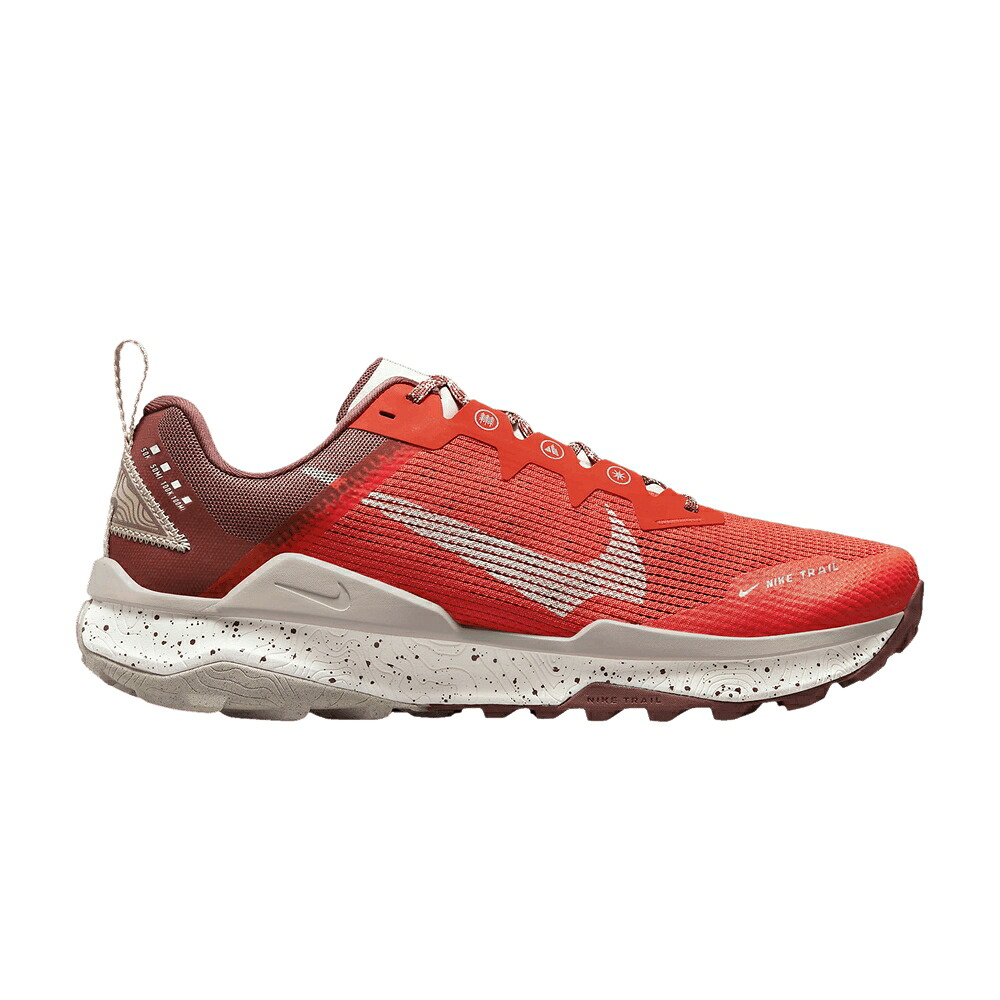 ナイキ 赤 レッド ポニー 'PICANTE PONY' スニーカー メンズ NIKE WILDHORSE 8 RED DARK / PICANTE RED DARK PONY DIFFUSED