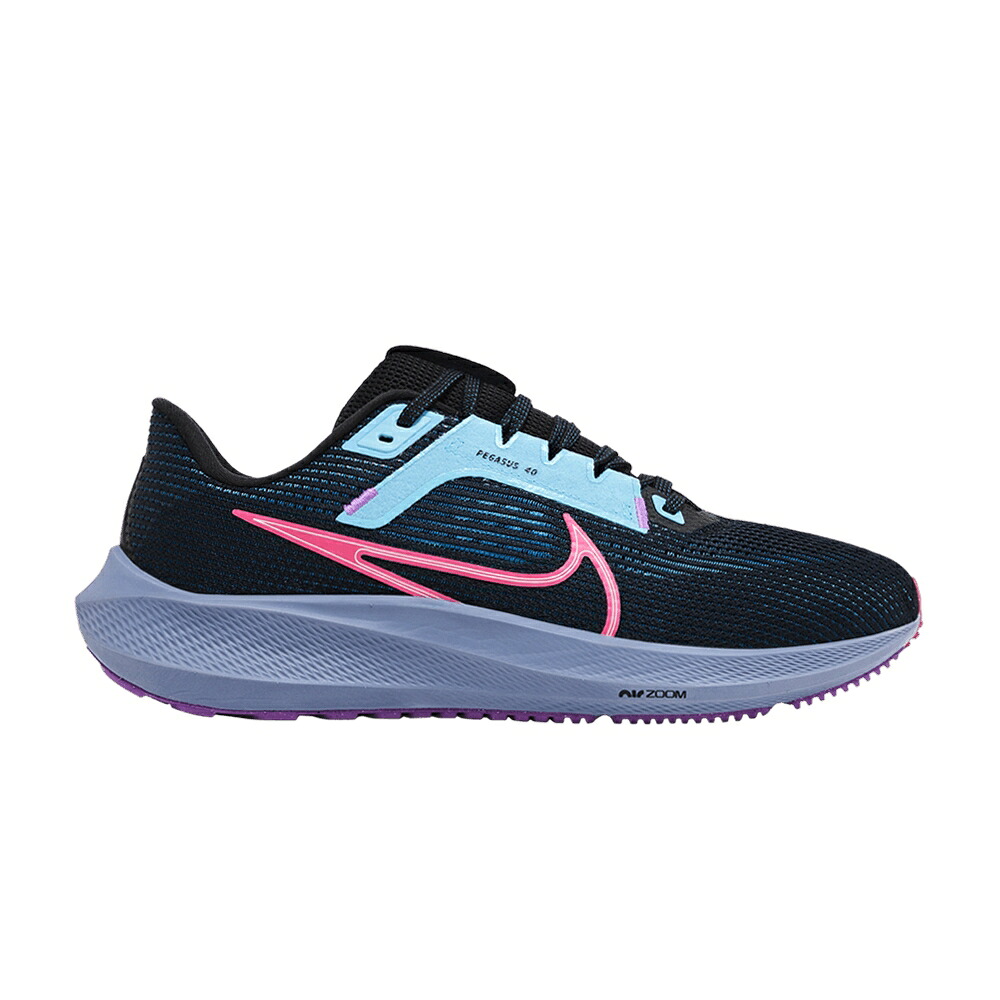 ナイキ ズーム ペガサス 黒色 ブラック 緑 グリーン 青色 ブルー ズームペガサス 'BLACK PINK' スニーカー メンズ NIKE AIR ZOOM PEGASUS 40 SE HYPER / BLACK GREEN ABYSS BALTIC BLUE