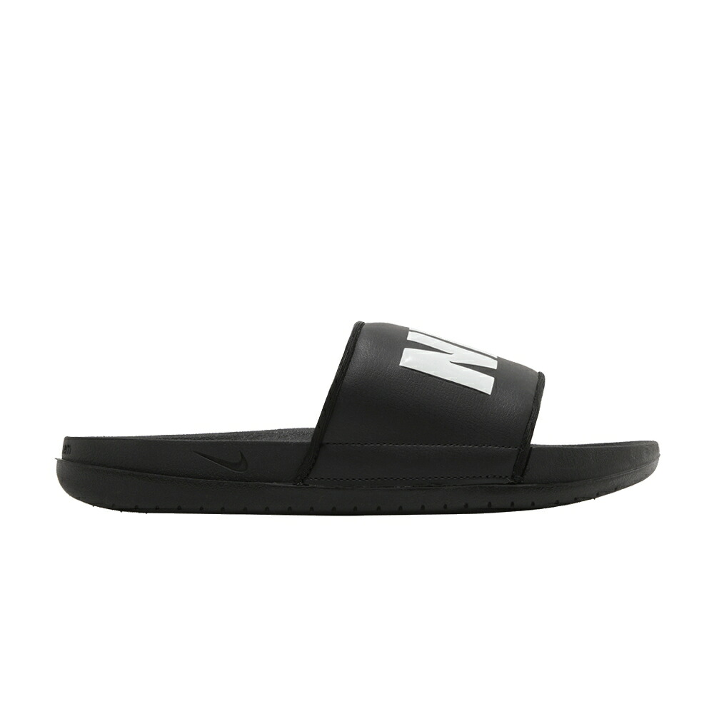 ナイキ サンダル 黒いこと 黒いこと 白いこと 白いこと \u0027BLACK WHITE\u0027 スニーカー レディース NIKE WMNS OFFCOURT SLIDE / BLACK WHITE BLACK 靴-スニーカー-レディース靴