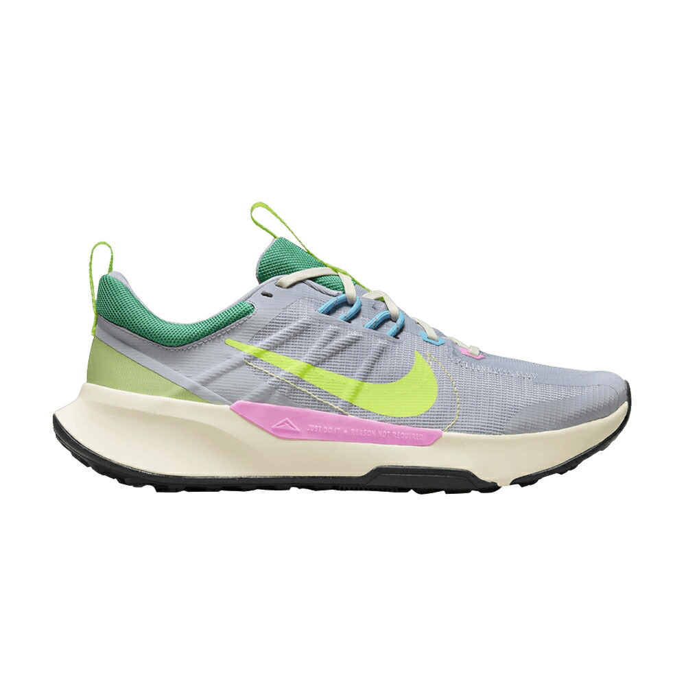 ナイキ 灰色 グレー ピンク 'WOLF VOLT' スニーカー メンズ NIKE JUNIPER TRAIL 2 NEXT NATURE GREY / WOLF GREY VOLT PINK SPELL|スニケス
