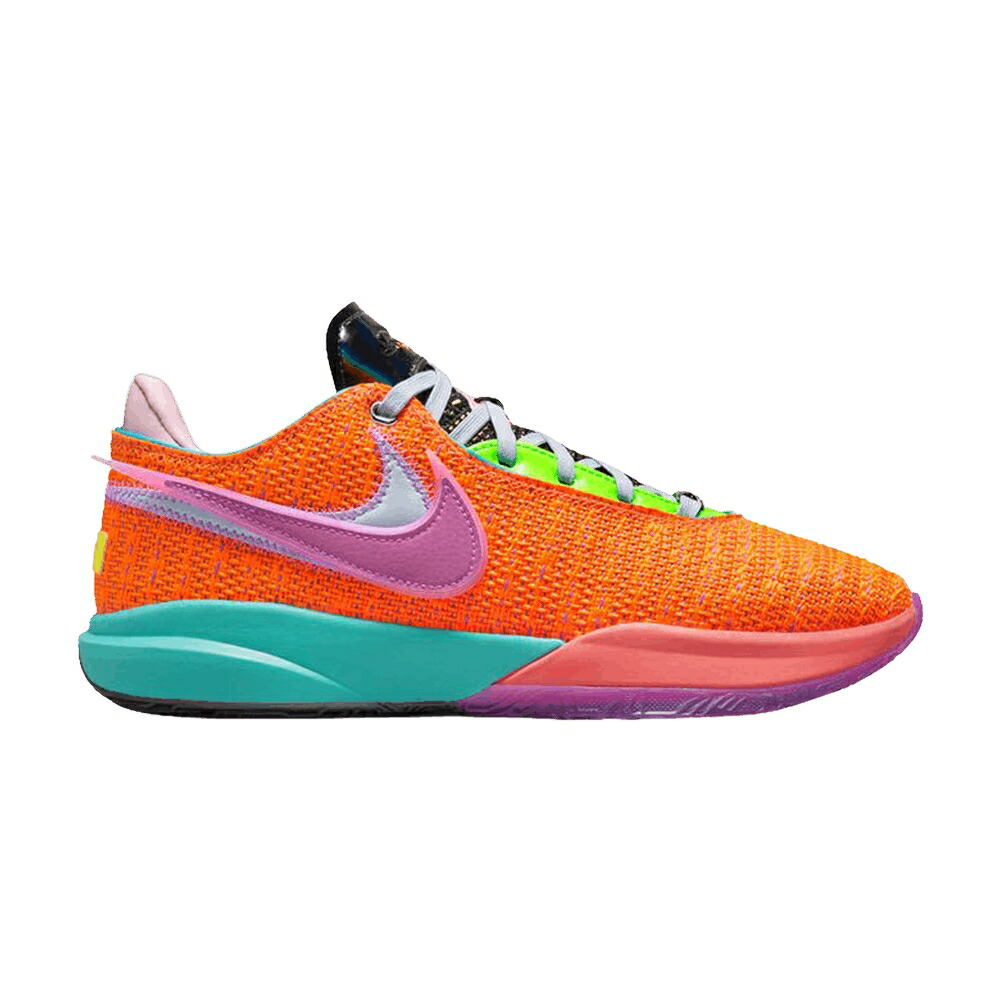 ナイキ レブロン 橙 オレンジ色 紫 パープル \u0027CHOSEN 1\u0027 スニーカー メンズ NIKE LEBRON 20 EP / TOTAL ORANGE VIVID PURPLE