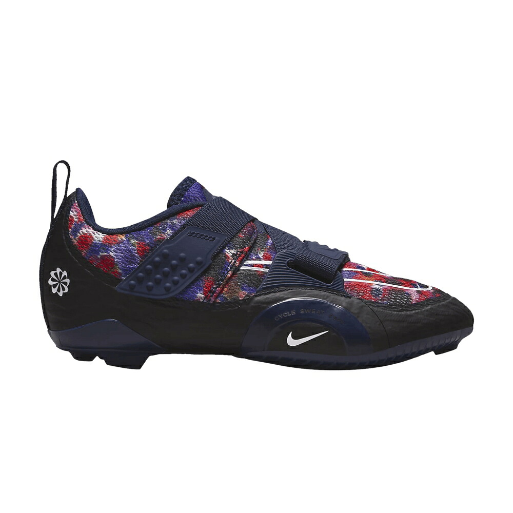 ナイキ 青色 ブルー 白色 ホワイト 'SPRAY PAINT' スニーカー レディース NIKE WMNS SUPERREP CYCLE 2 NEXT NATURE / BLACKENED BLUE WHITE