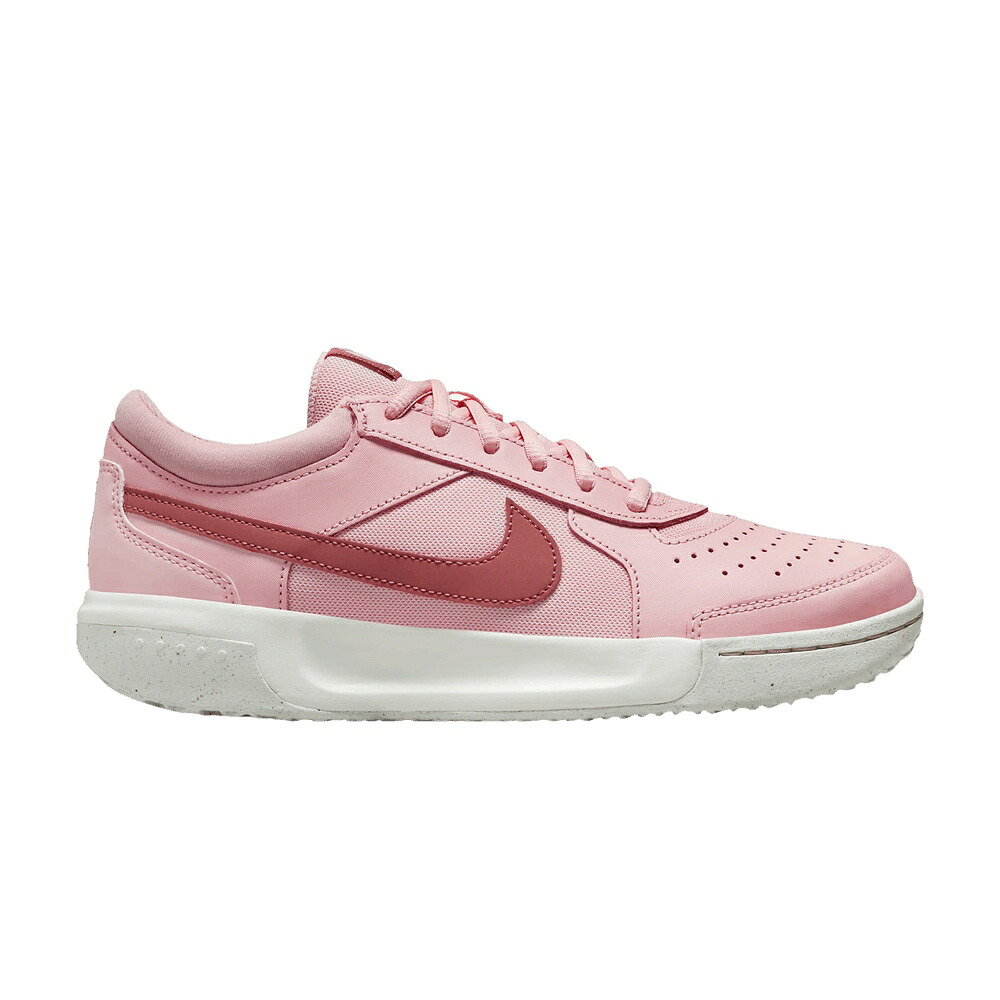 ナイキ 厚地の外套 望遠レンズ ともし火 サクラ色 \u0027PINK ADOBE\u0027 スニーカー レディース NIKE WMNS NIKECOURT ZOOM LITE 3 BLOOM / PINK BLOOM SAIL COCONUT MILK