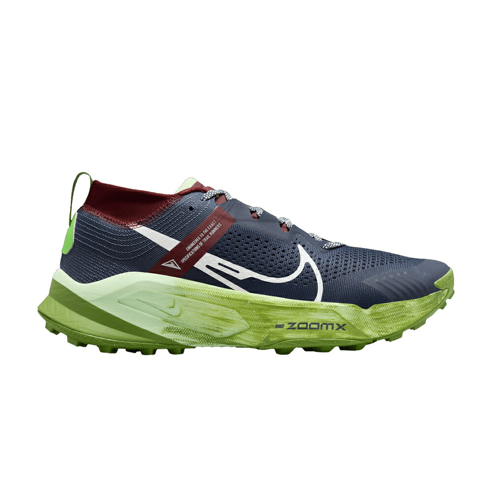 ナイキ 青色 ブルー サンダー 'THUNDER CHLOROPHYLL' スニーカー メンズ NIKE ZOOMX ZEGAMA BLUE / THUNDER BLUE CHLOROPHYLL DARK｜スニケス
