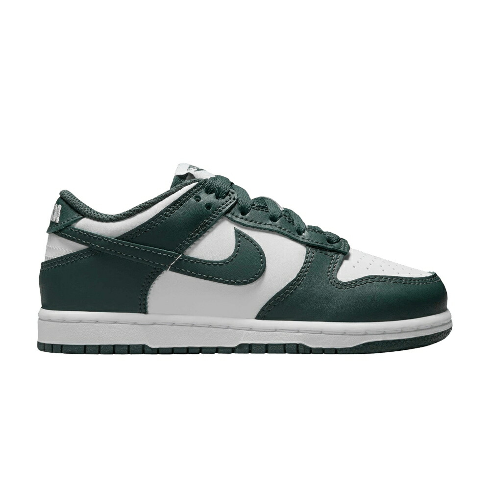 ナイキ ダンク 白色 ホワイト ビンテージ ヴィンテージ 緑 グリーン ダンクロー VINTAGE GREEN ジュニア キッズ NIKE DUNK LOW PS / WHITE WHITE VINTAGE GREEN ベビー マタニティ スニーカー