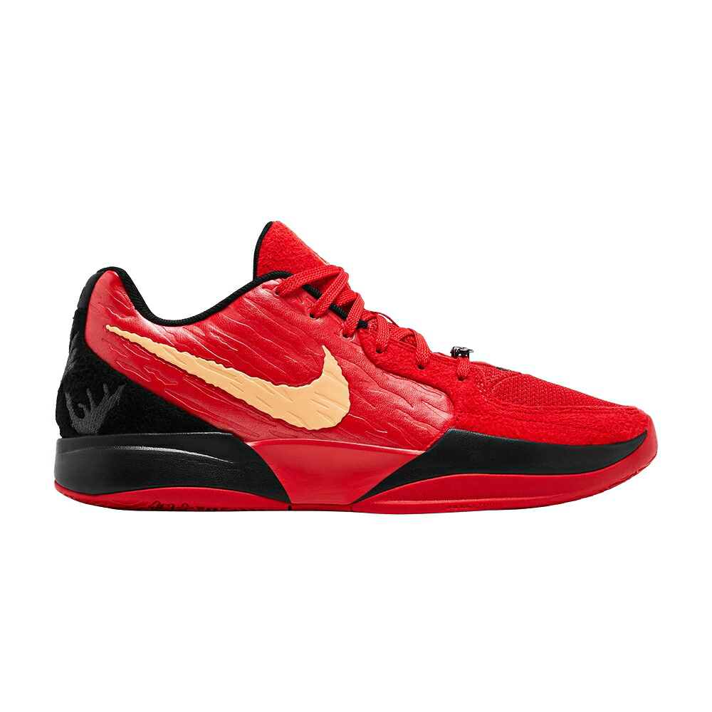 ナイキ 赤 レッド ゴールド 'NIGHTMARE' スニーカー メンズ NIKE JA 2 EP / UNIVERSITY RED CELESTIAL GOLD|スニケス