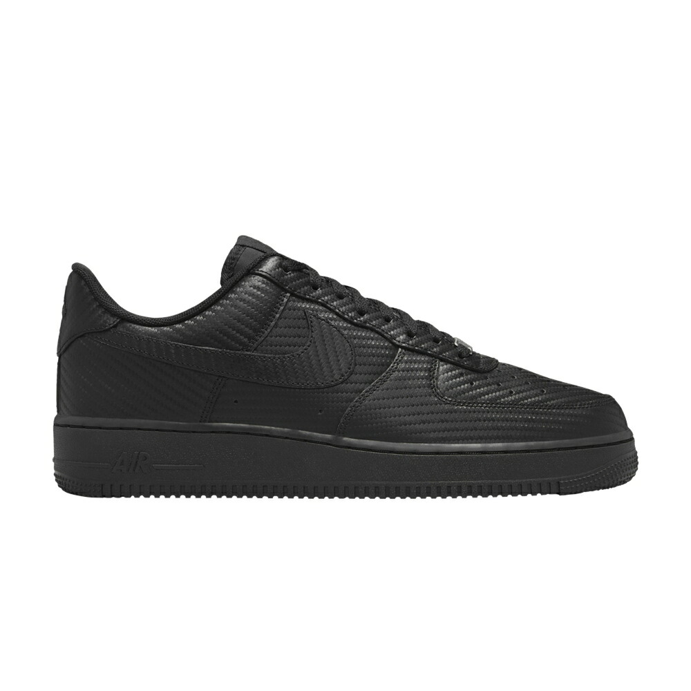 ナイキ 衣料繊維 黒いこと 黒いこと 空軍 \u002707 \u0027CARBON BLACK\u0027 スニーカー メンズ NIKE AIR FORCE 1 FIBER PACK - / BLACK BLACK