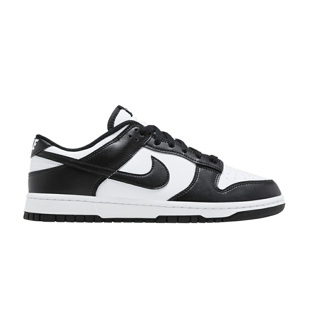 ナイキ ダンク 白色 ホワイト 黒色 ブラック ダンクロー 'BLACK WHITE' スニーカー メンズ NIKE DUNK LOW 2025 / WHITE BLACK WHITE