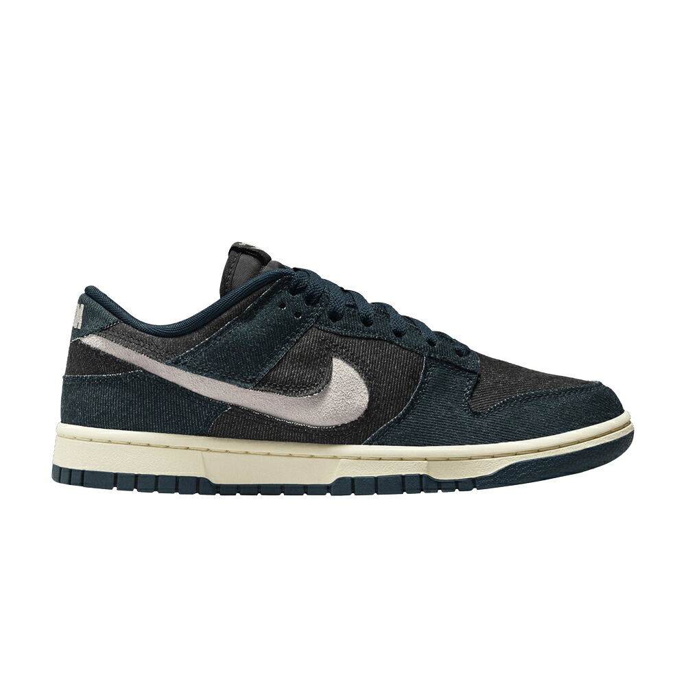 ナイキ ダンク 紺色 ネイビー カレッジ 灰色 グレー 黒色 ブラック ダンクロー 'ARMORY DENIM' スニーカー レディース NIKE WMNS DUNK LOW NAVY / ARMORY NAVY COLLEGE GREY BLACK|スニケス
