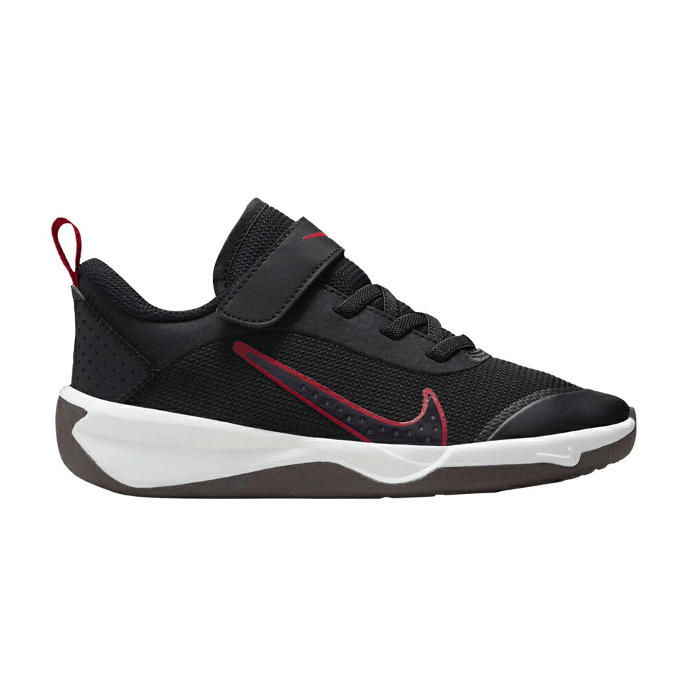 ナイキ 黒色 ブラック 赤 レッド 灰色 シメント グレー BLACK RED ジュニア キッズ NIKE OMNI MULTI-COURT PS GYM / BLACK GYM RED CEMENT GREY ベビー マタニティ スニーカー