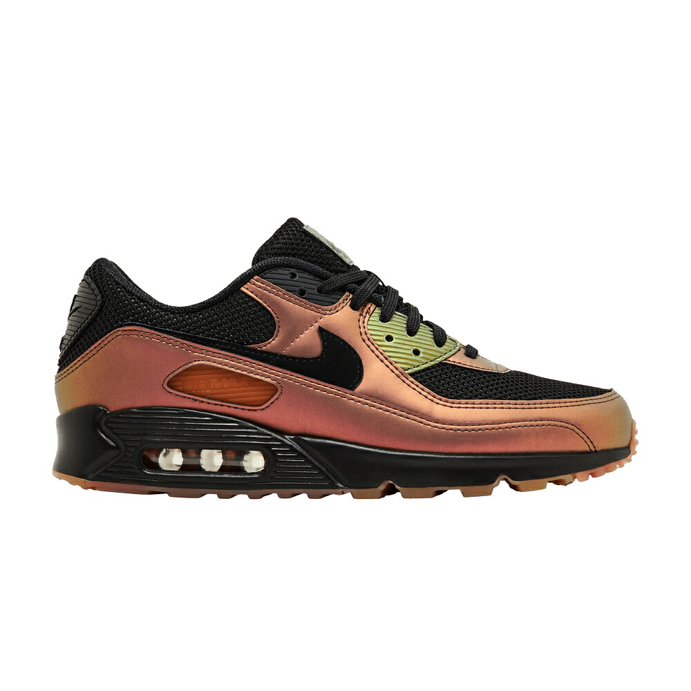 ナイキ マックス 黒いこと 黒いこと エア湖マックス \u0027SCARAB\u0027 スニーカー メンズ NIKE AIR MAX 90 / BLACK DARK RUSSET METALLIC メンズ靴-靴-スニーカー