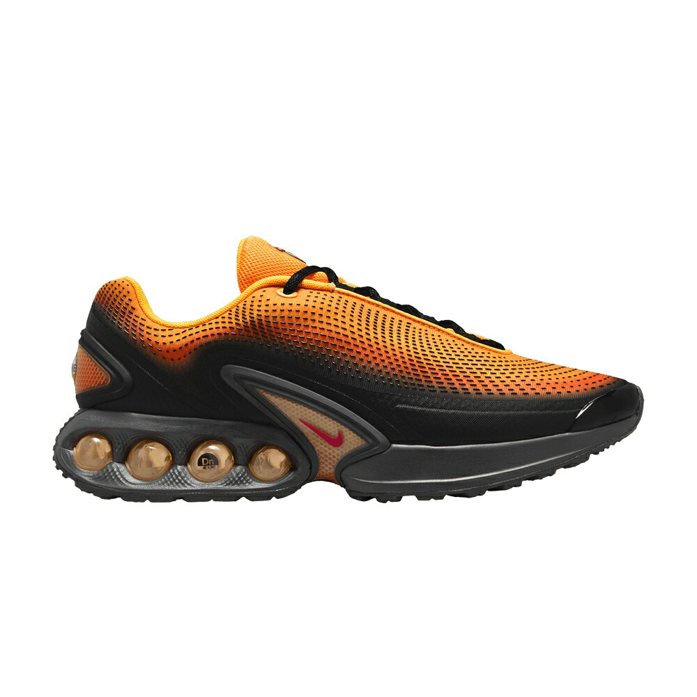 ナイキ マックス レーザー 橙 オレンジ 赤 レッド 黒色 ブラック エアマックス 'LASER ORANGE' スニーカー メンズ NIKE AIR MAX DN SE / LASER ORANGE COMET RED BLACK｜スニケス