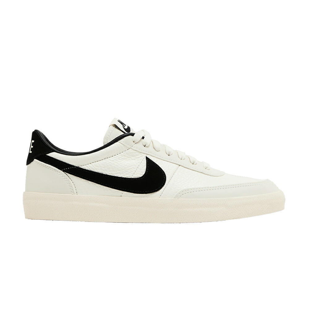 ナイキ レザー 黒色 ブラック 'SAIL BLACK' スニーカー メンズ NIKE KILLSHOT 2 LEATHER / SAIL BLACK｜スニケス