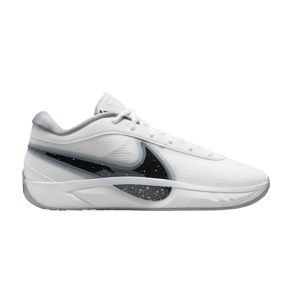 ナイキ 白色 ホワイト 灰色 グレー 黒色 ブラック 'WHITE BLACK' スニーカー メンズ NIKE GIANNIS FREAK 6 EP / WHITE WOLF GREY BLACK