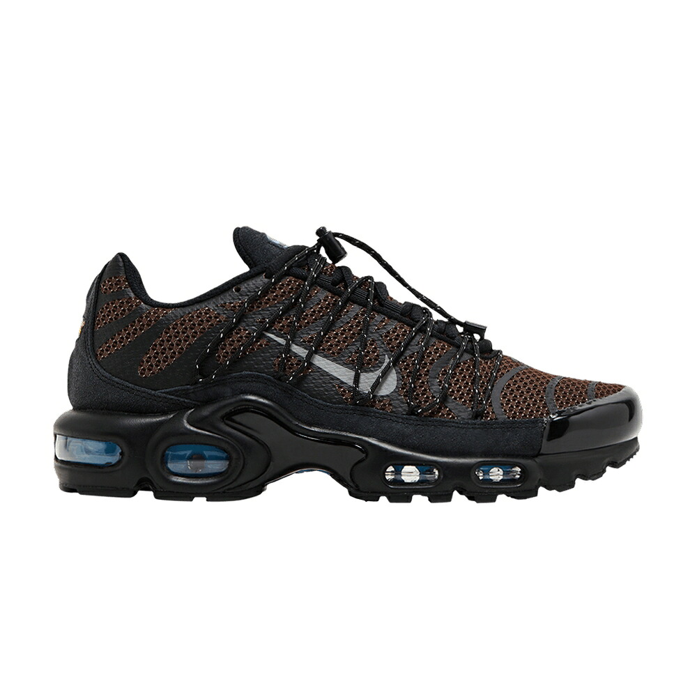 ナイキ マックス 赤銅色 赤銅色 青味 青み エアマックスプラス \u0027BAROQUE BROWN\u0027 スニーカー メンズ NIKE AIR MAX PLUS UTILITY / BAROQUE BROWN UNIVERSITY BLUE