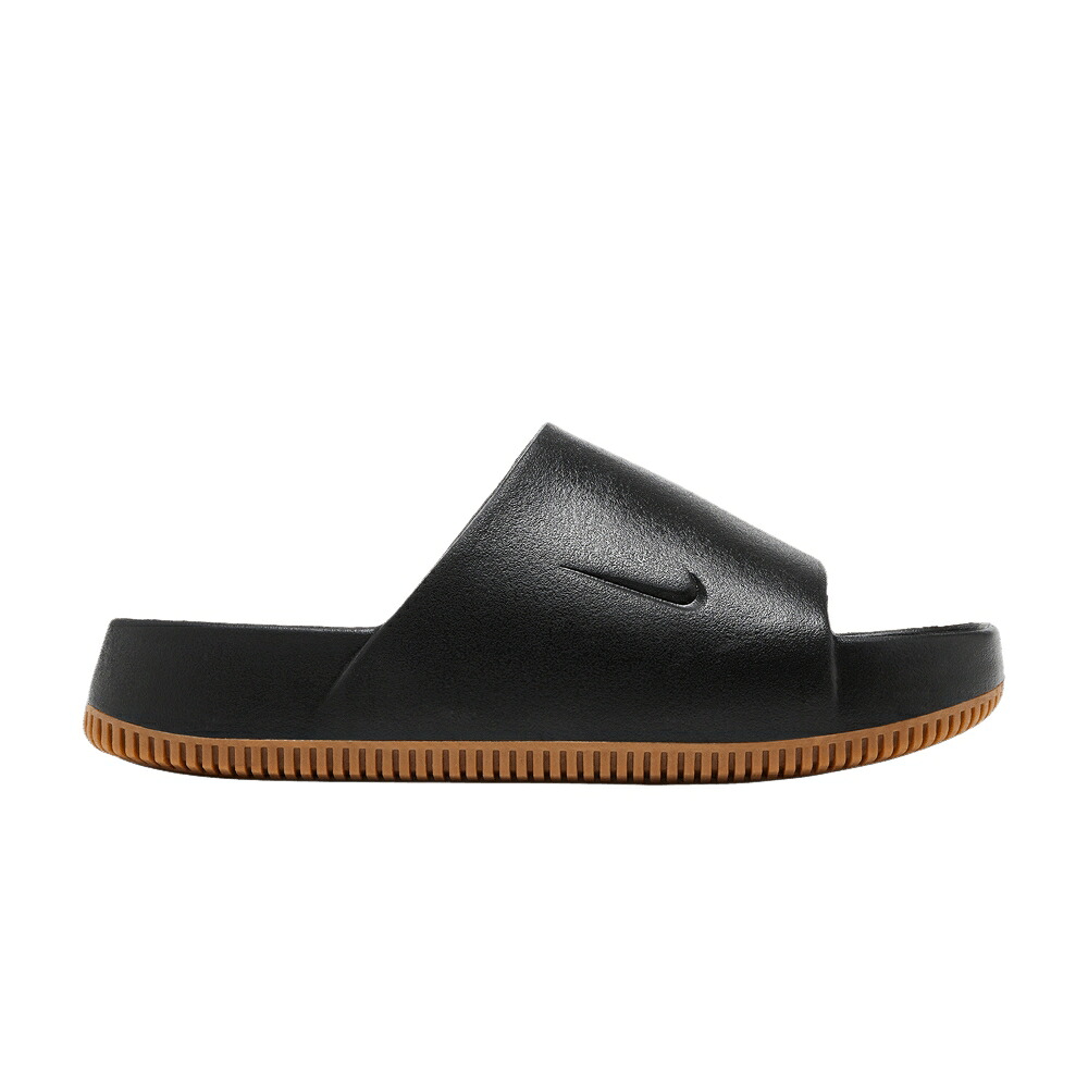 ナイキ サンダル 黒いこと 黒いこと 赤銅色 赤銅色 \u0027BLACK GUM\u0027 スニーカー メンズ NIKE CALM SLIDE / BLACK GUM MEDIUM BROWN