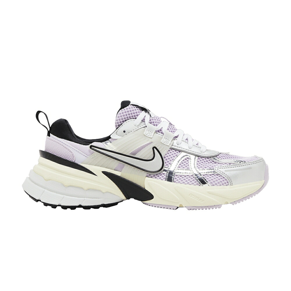 ナイキ 幽客 黒いこと 黒いこと \u0027DOLL GRAPE\u0027 スニーカー レディース NIKE WMNS V2K RUN BARELY / DOLL BLACK BARELY GRAPE METALLIC