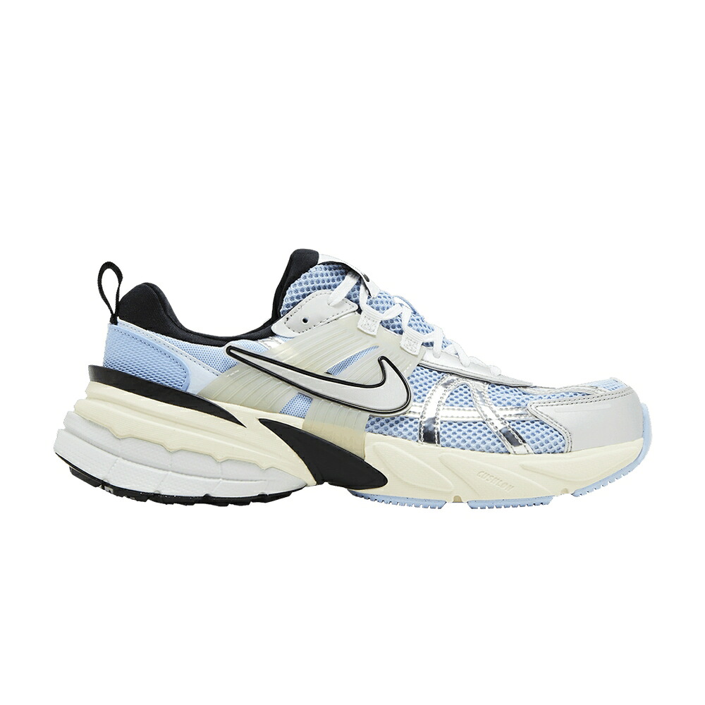 ナイキ 幽客 青味 青み 黒いこと 黒いこと \u0027PSYCHIC SILVER\u0027 スニーカー レディース NIKE WMNS V2K RUN BLUE METALLIC / PSYCHIC BLUE BLACK BLUE TINT