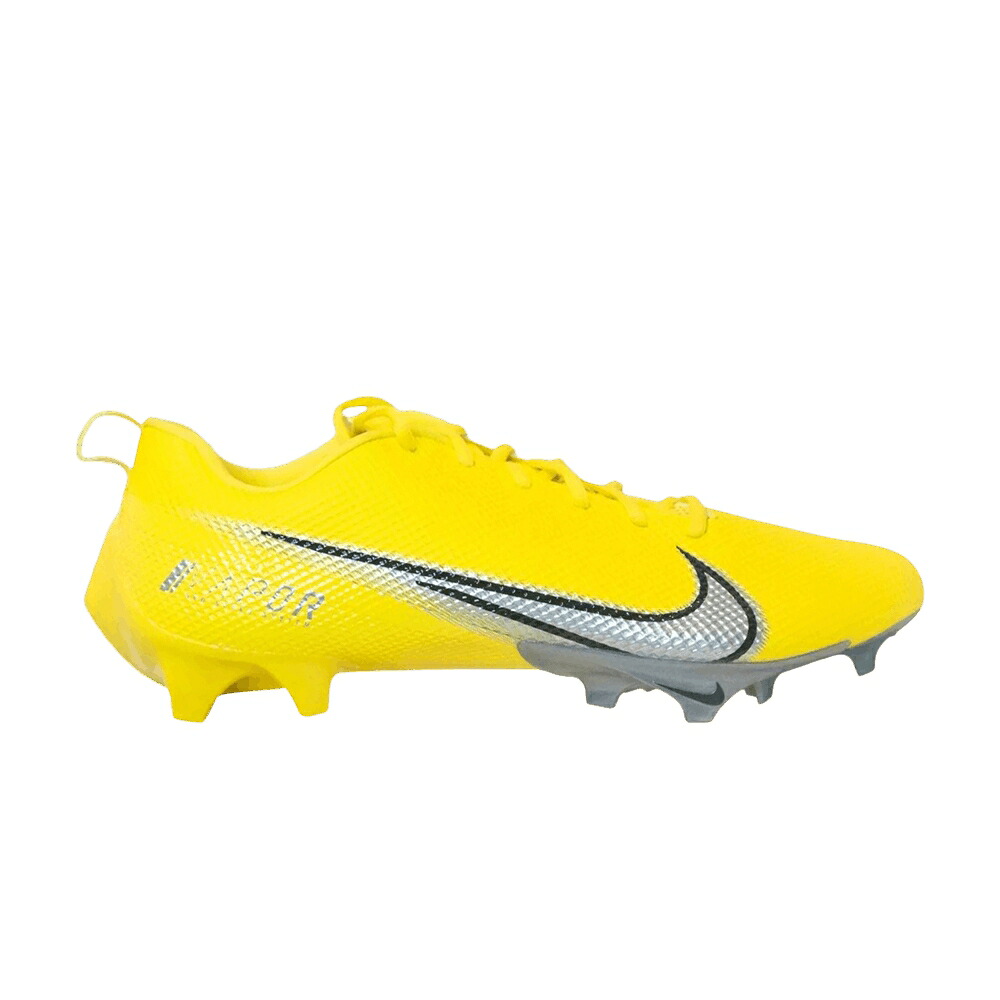 ナイキ スピード 黄色 イエロー ストライク 銀色 シルバー 'OREGON HOME' スニーカー メンズ NIKE VAPOR EDGE SPEED 360 WIDE ALTERNATE PE / YELLOW STRIKE METALLIC SILVER｜スニケス