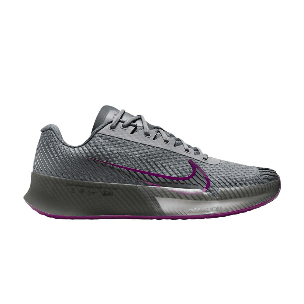 ナイキ 厚地の外套 望遠レンズ 薄墨色 薄墨色 \u0027SMOKE SANGRIA\u0027 スニーカー メンズ NIKE NIKECOURT AIR ZOOM VAPOR 11 HC GREY / SMOKE GREY DARK SMOKE GREY