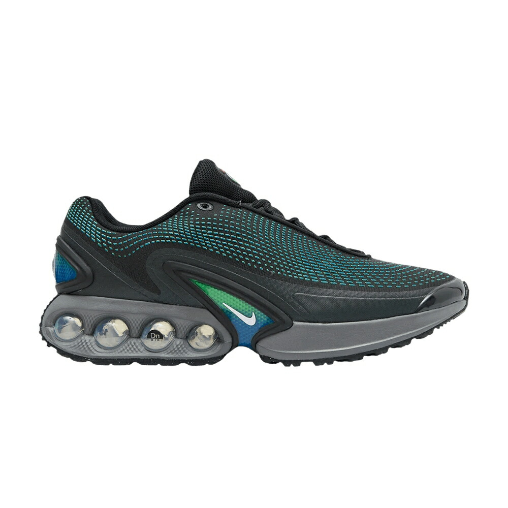ナイキ マックス 黒色 ブラック 白色 ホワイト エアマックス 'HYPER GREEN' スニーカー メンズ NIKE AIR MAX DN COBALT RAGE / BLACK WHITE HYPER COBALT RAGE