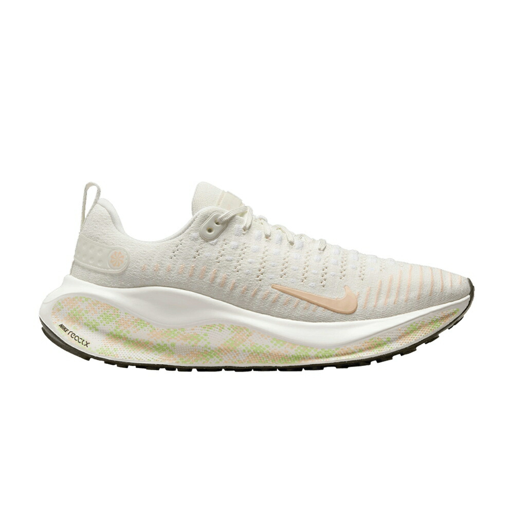 ナイキ ラン クリムゾン 緑 グリーン カーゴ カーキ AIL TINT スニーカー レディース NIKE WMNS REACTX INFINITY RUN 4 CRIMSON / SAIL VAPOR GREEN CARGO KHAKI