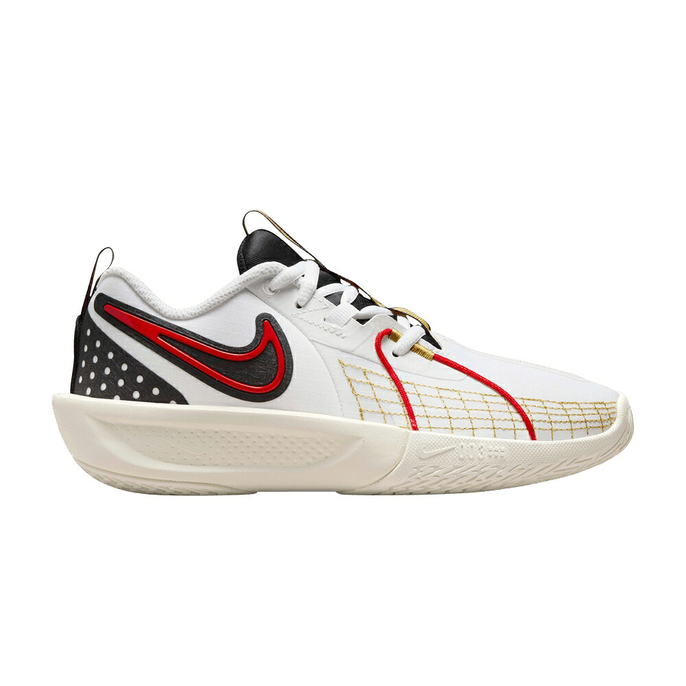 ナイキ 黒色 ブラック 白色 ホワイト 'WHITE RED' ジュニア キッズ NIKE GT CUT 3 GS BLACK UNIVERSITY / WHITE BLACK BRONZINE UNIVERSITY ベビー マタニティ スニーカー 39,715円