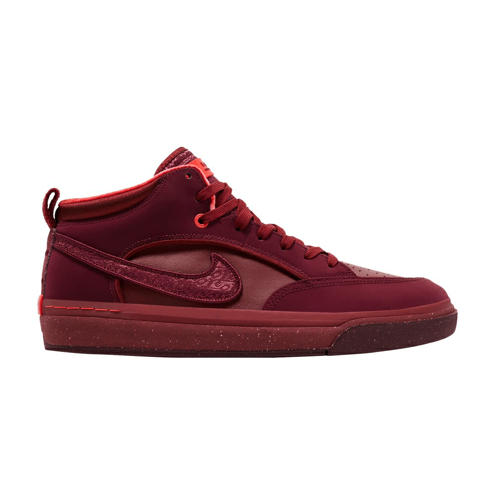 ナイキ リアクト エスビー チーム 赤 レッド DARK BEETROOT スニーカー メンズ NIKE REACT LEO SB / DARK BEETROOT TEAM RED PICANTE