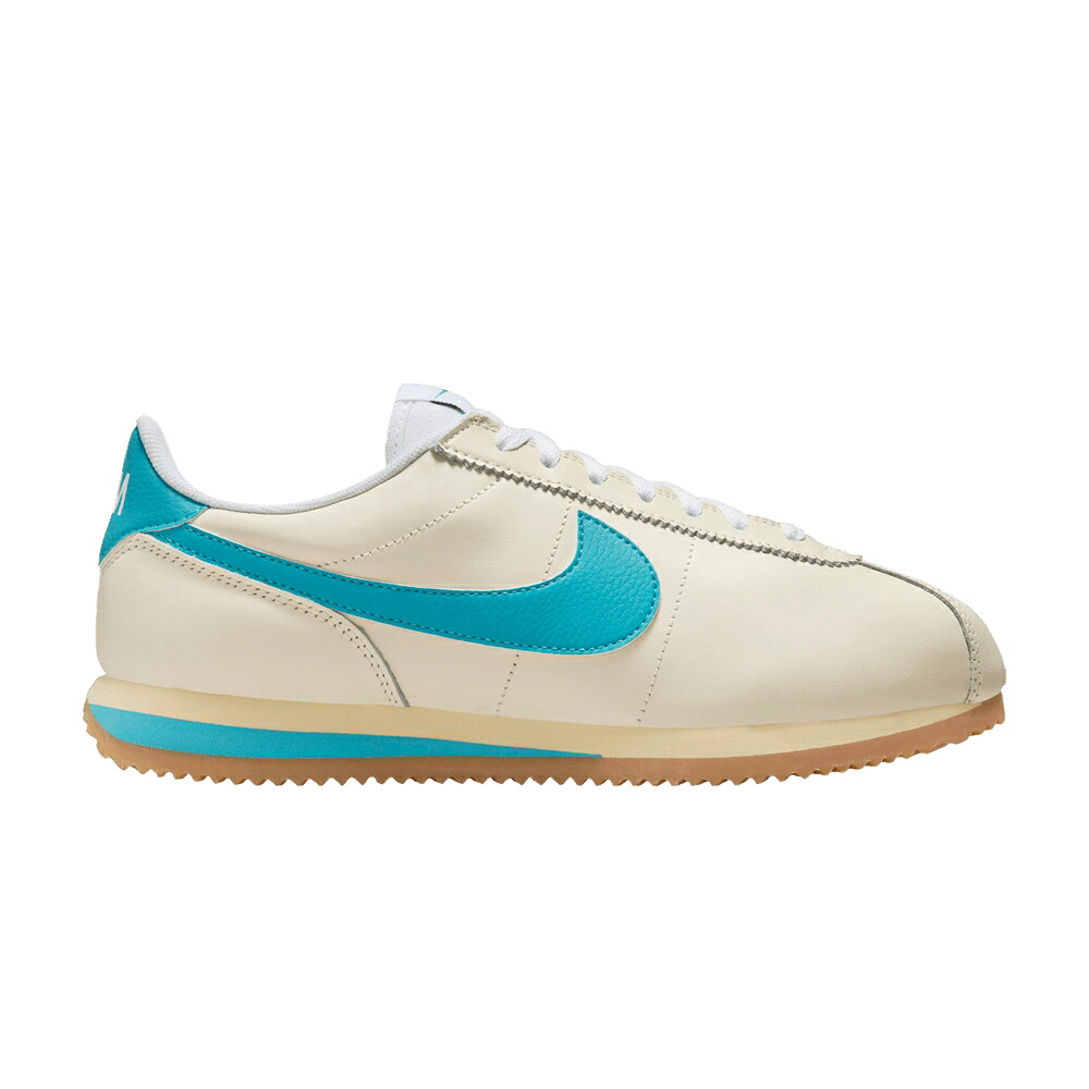 ナイキ コルテッツ 黄味がかった 黄色 \u0027COCONUT NEBULA\u0027 スニーカー レディース NIKE WMNS CORTEZ MILK TEAL / COCONUT MILK GUM YELLOW PALE