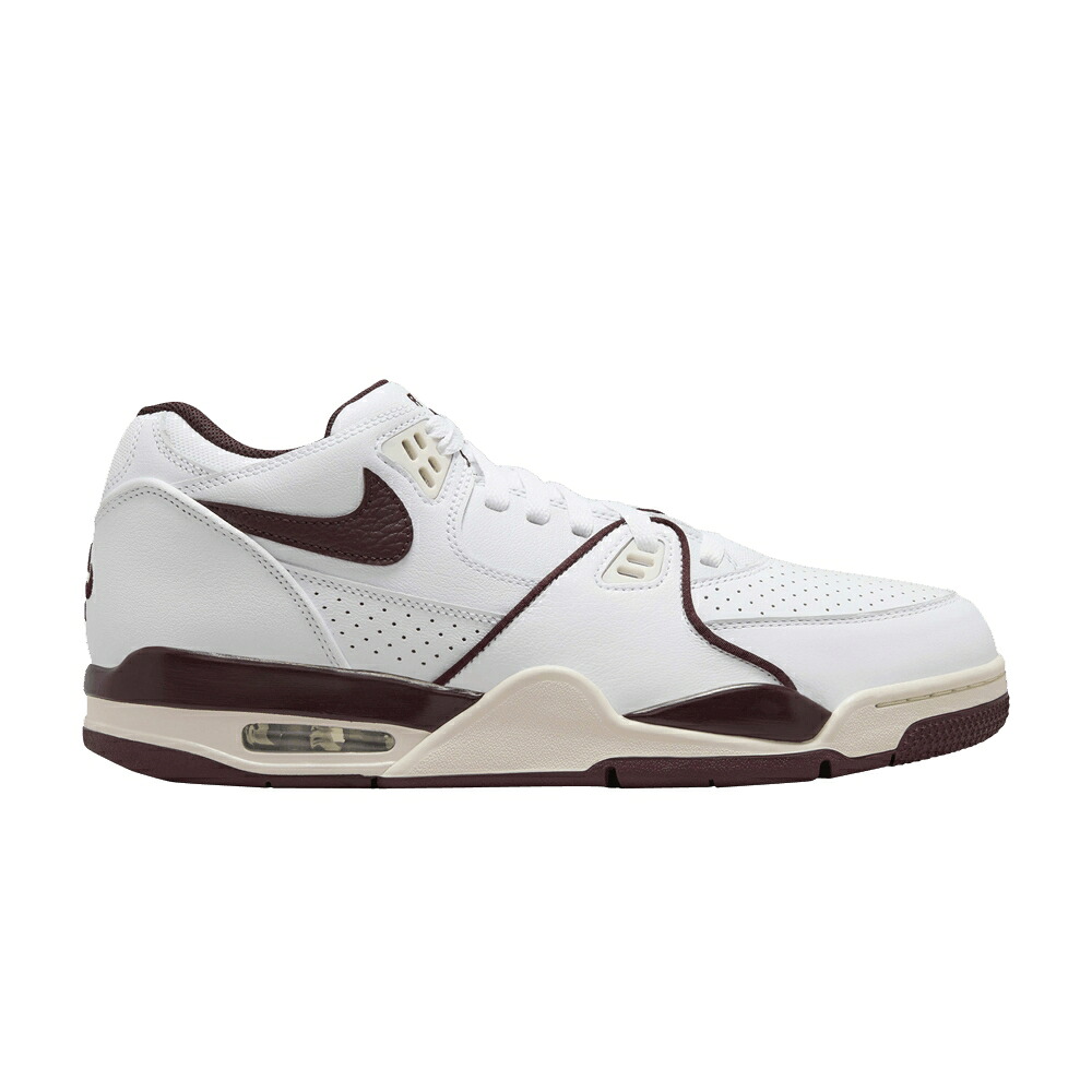 ナイキ 飛翔 白いこと 白いこと ブドウ酒色 バーガンディー \u0027BURGUNDY CRUSH\u0027 スニーカー メンズ NIKE AIR FLIGHT 89 LOW / WHITE BURGUNDY CRUSH PHANTOM メンズ靴-スニーカー
