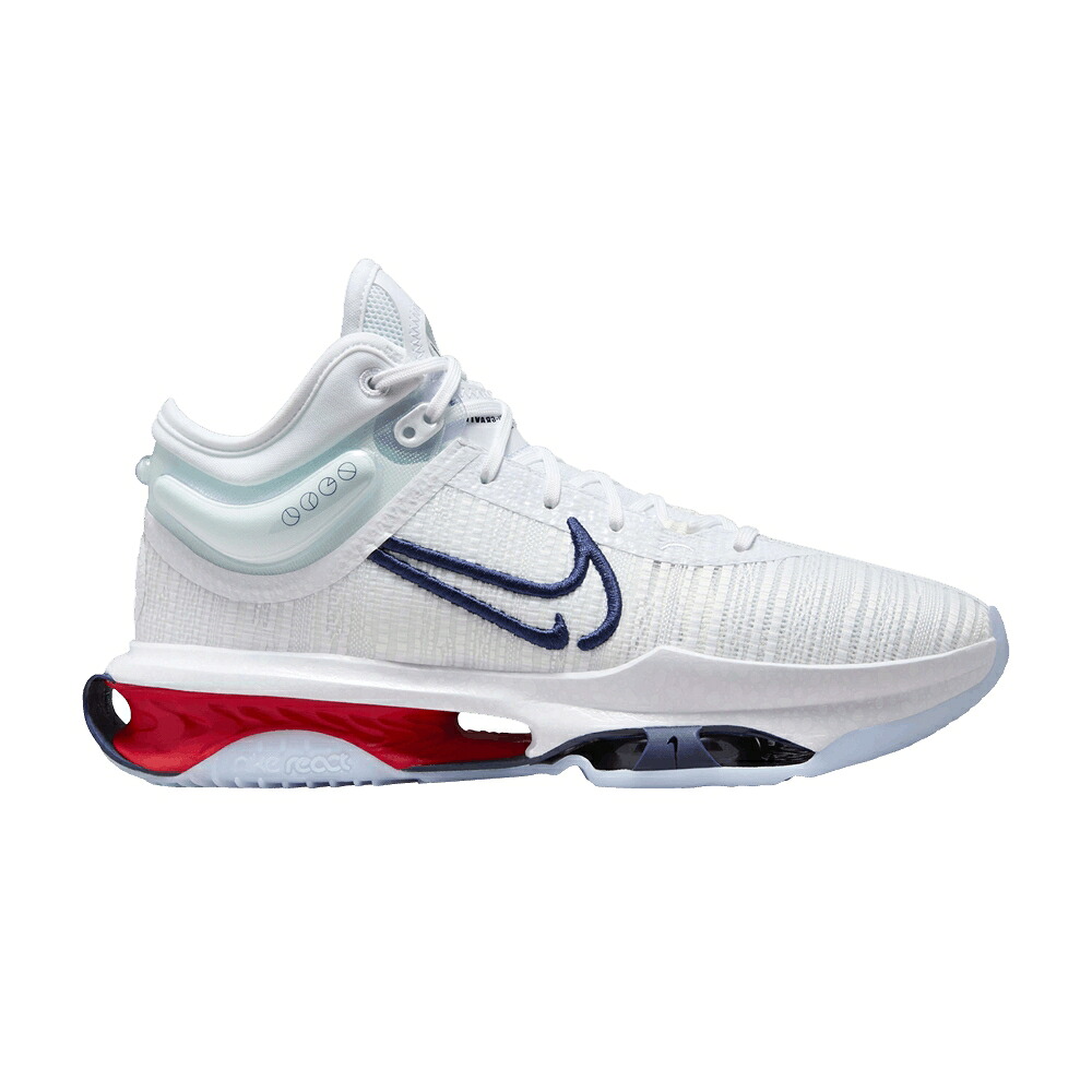 ナイキ ズーム 白色 ホワイト 紺色 ネイビー 'USA' スニーカー メンズ NIKE AIR ZOOM GT JUMP 2 / WHITE MIDNIGHT NAVY UNIVERSITY 292,365円