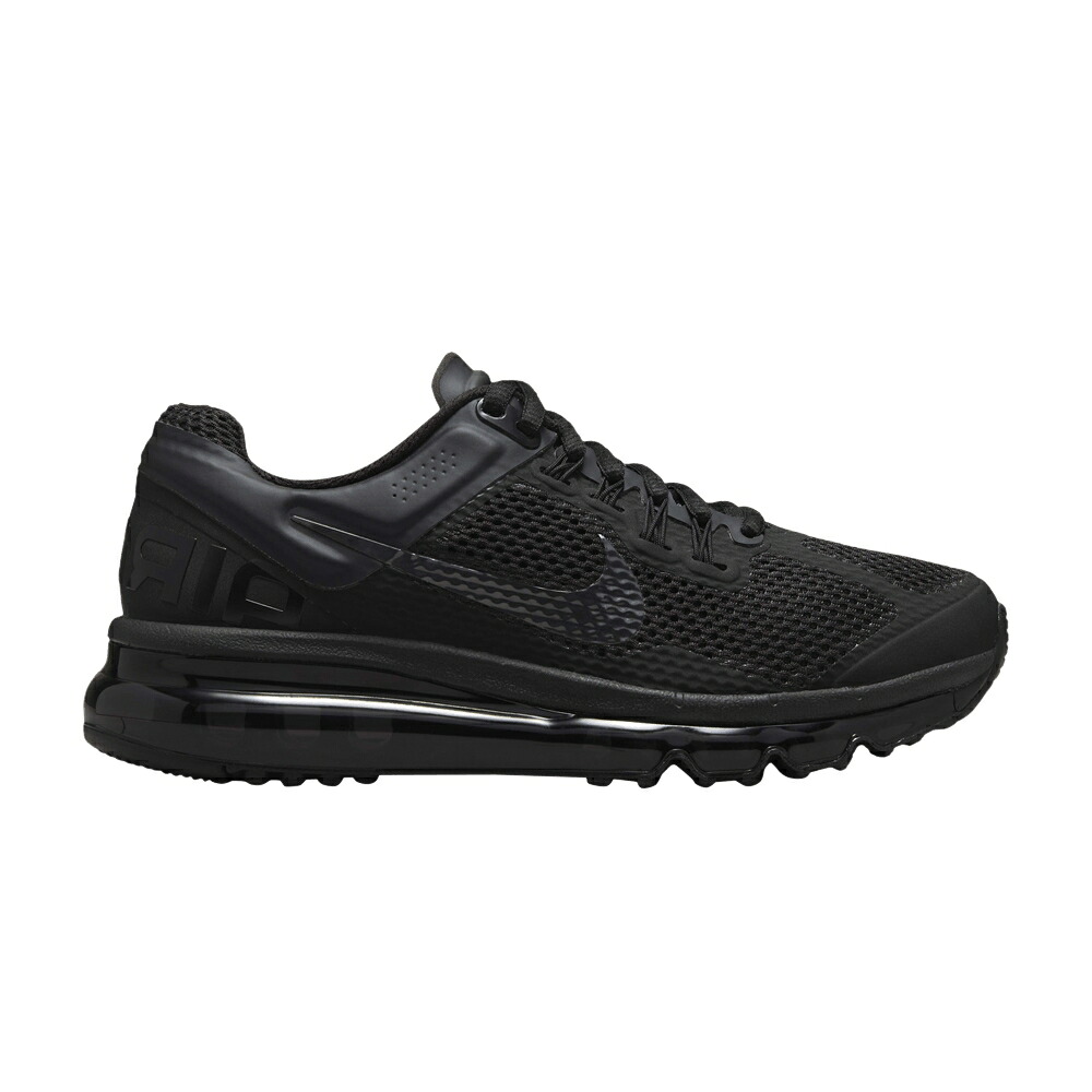 ナイキ マックス 黒色 ブラック エアマックス 'TRIPLE BLACK' ジュニア キッズ NIKE AIR MAX 2013 GS / BLACK BLACK ベビー マタニティ スニーカー｜スニケス