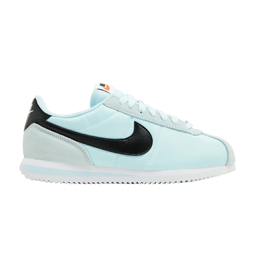 ナイキ コルテッツ 青み 青色 白いこと 白いこと 橙 オレンジ色 \u0027GLACIER BLUE\u0027 スニーカー レディース NIKE WMNS CORTEZ / GLACIER BLUE WHITE SAFETY ORANGE