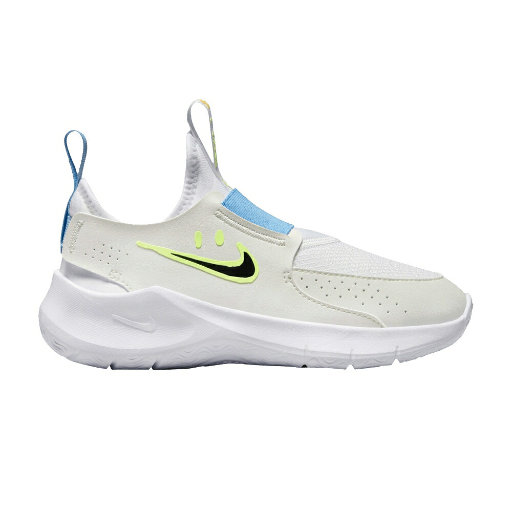 ナイキ 白色 ホワイト 青色 ブルー 黒色 ブラック 'WHITE BLUE' ジュニア キッズ NIKE FLEX RUNNER 3 PS WATER / WHITE WHITE WATER BLUE BLACK ベビー マタニティ スニーカー