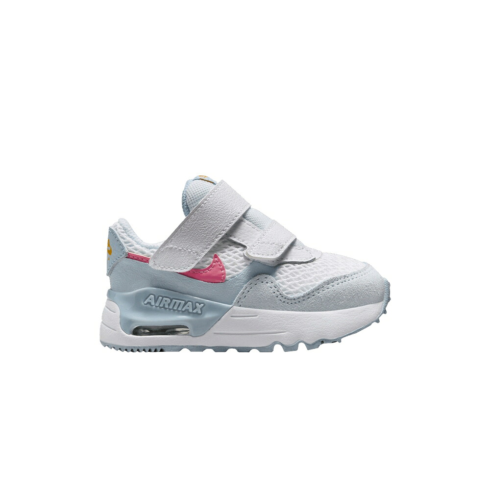 ナイキ マックス 白いこと 白いこと 青碧 青碧 エア湖マックス \u0027WHITE PINKSICLE\u0027 もの言う花 NIKE AIR MAX SYSTM TD / WHITE BLUE TINT LIGHT ARMORY