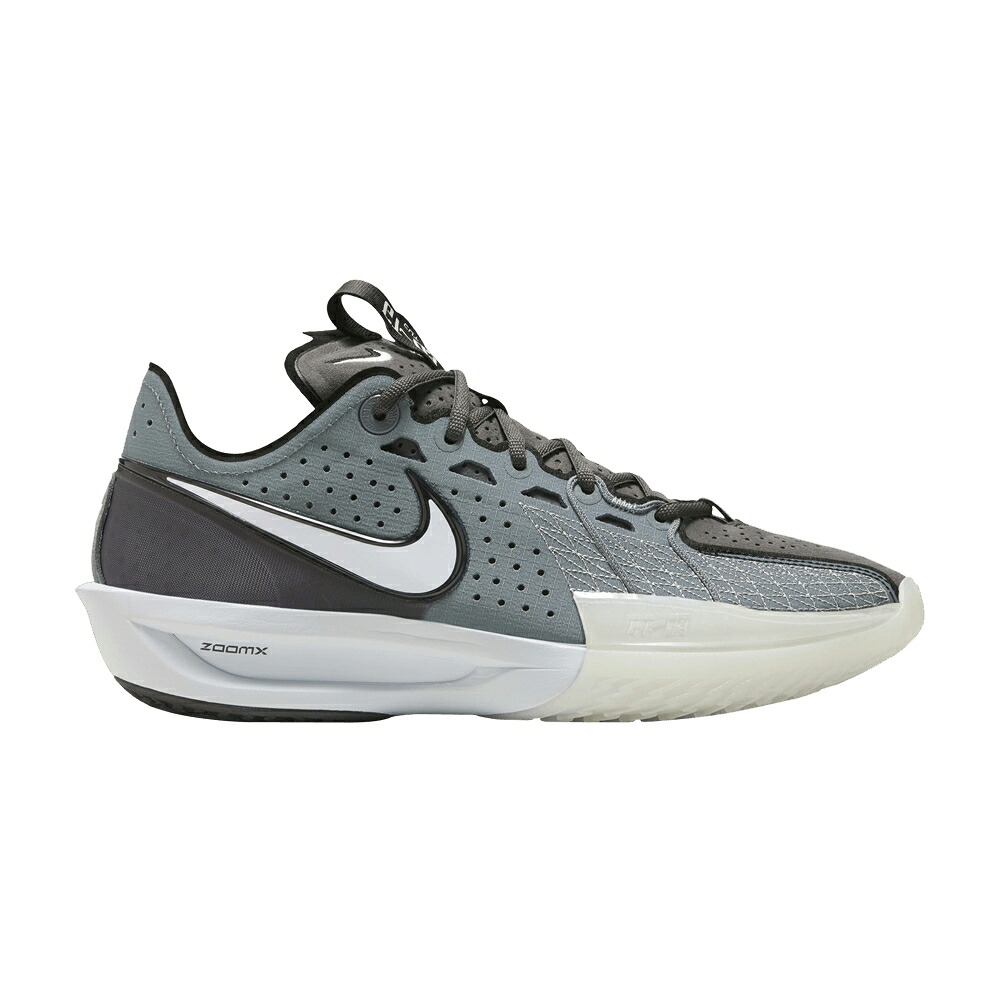 ナイキ 望遠レンズ 冷やりとした 薄墨色 薄墨色 \u0027HUSTLE\u0027 スニーカー メンズ NIKE AIR ZOOM GT CUT 3 EP / COOL GREY FOOTBALL GREY SAIL