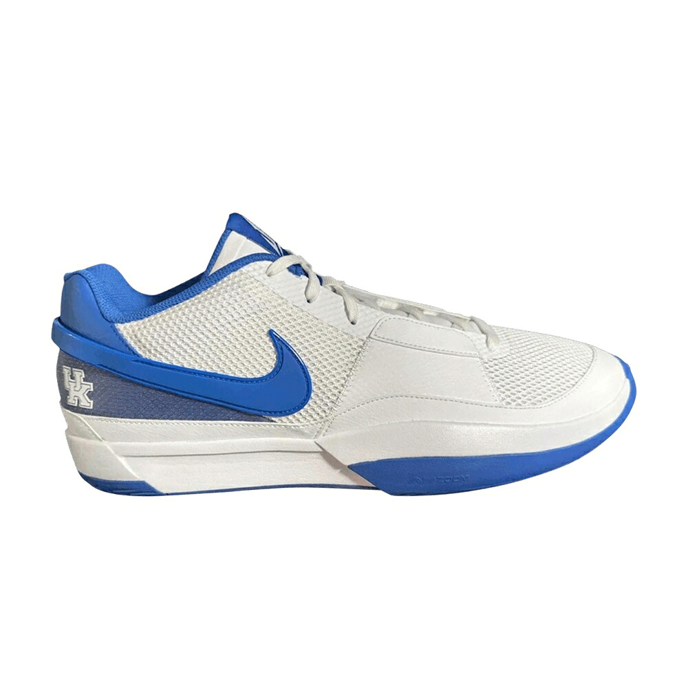 ナイキ 白色 ホワイト 'KENTUCKY HOME' スニーカー メンズ NIKE JA 1 PE / WHITE ROYAL WHITE｜スニケス