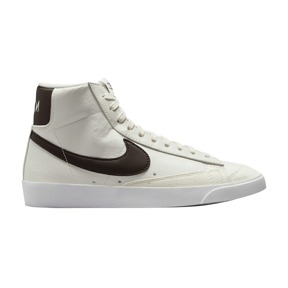 ナイキ ブレイザー ミッド 白色 ホワイト 茶色 ブラウン '77 'SAIL BROWN' スニーカー レディース NIKE WMNS BLAZER MID NEXT NATURE BAROQUE / SAIL WHITE BAROQUE BROWN