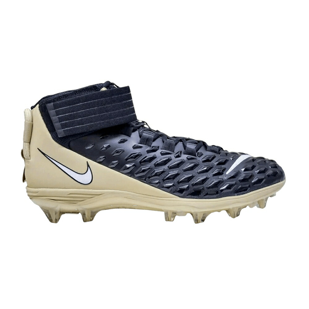 ナイキ プロ チーム 黒色 ブラック 白色 ホワイト ゴールド 'BLACK GOLD' スニーカー メンズ NIKE FORCE SAVAGE PRO 2 TEAM / BLACK WHITE TEAM GOLD