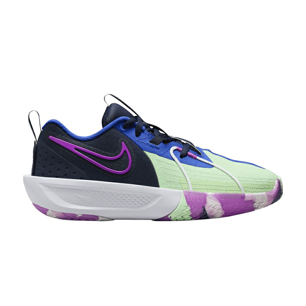 ナイキ 緑 グリーン 青色 ブルー UMMER PACK ジュニア キッズ NIKE GT CUT 3 SE GS CAMP / OBSIDIAN VAPOR GREEN ROYAL BLUE ベビー マタニティ スニーカー