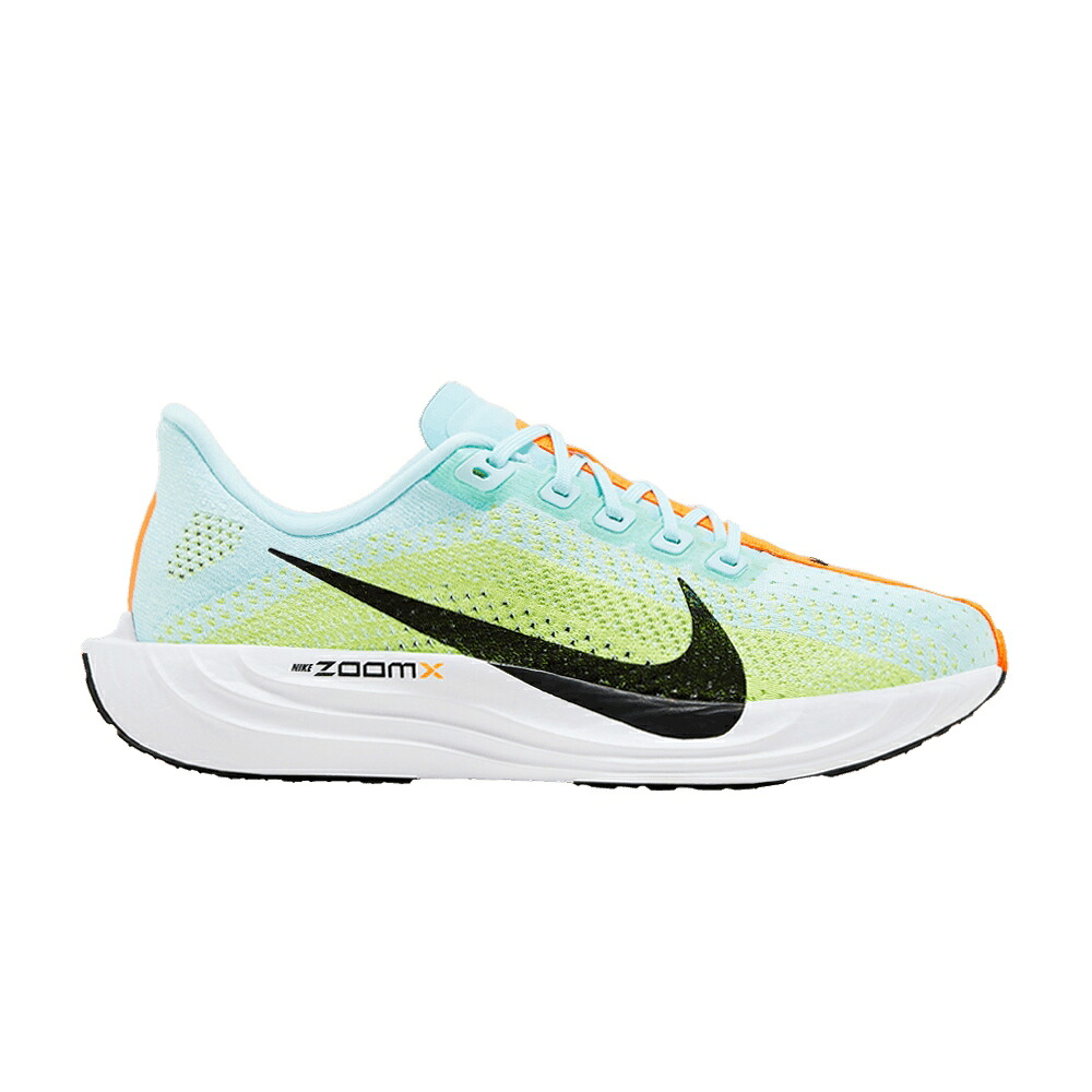 ナイキ ペガサス 青色 ブルー 黒色 ブラック 'GLACIER LIME' スニーカー メンズ NIKE PEGASUS PLUS BLUE LIFE / GLACIER BLUE BLACK LIGHT LEMON｜スニケス