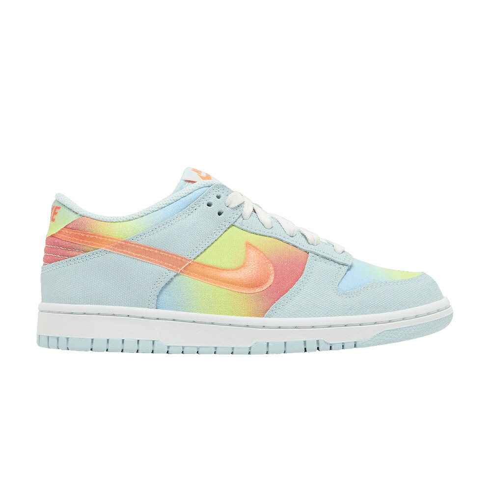 ナイキ ダンク 青み 青色 ダンクロー \u0027PLAYGROUND PACK\u0027 お坊っちゃん キッズ NIKE DUNK LOW GS / GLACIER BLUE LIGHT LEMON TWIST もの言う花 マタニティ スニーカー