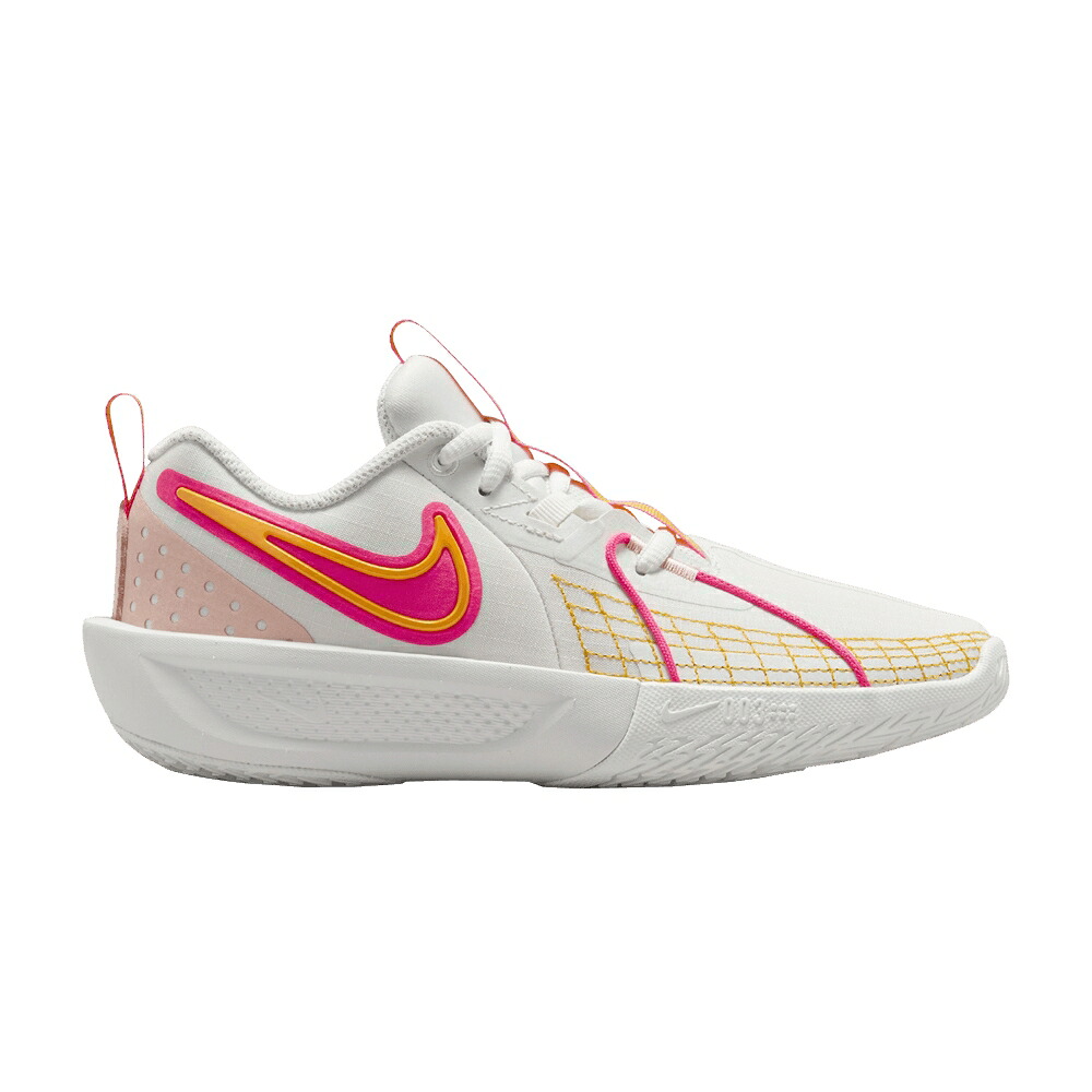 ナイキ 白いこと 白いこと サクラ色 \u0027SUMMIT ORANGE\u0027 お坊っちゃん キッズ NIKE GT CUT 3 GS WHITE ARCTIC / SUMMIT WHITE HYPER PINK もの言う花 マタニティ スニーカー