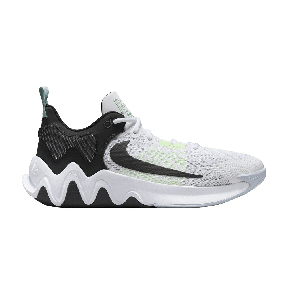 ナイキ 白色 ホワイト 黒色 ブラック 灰色 グレー 'VICTORIA FALLS' スニーカー メンズ NIKE GIANNIS IMMORTALITY 2 EP / WHITE BLACK BARELY VOLT GREY FOG|スニケス