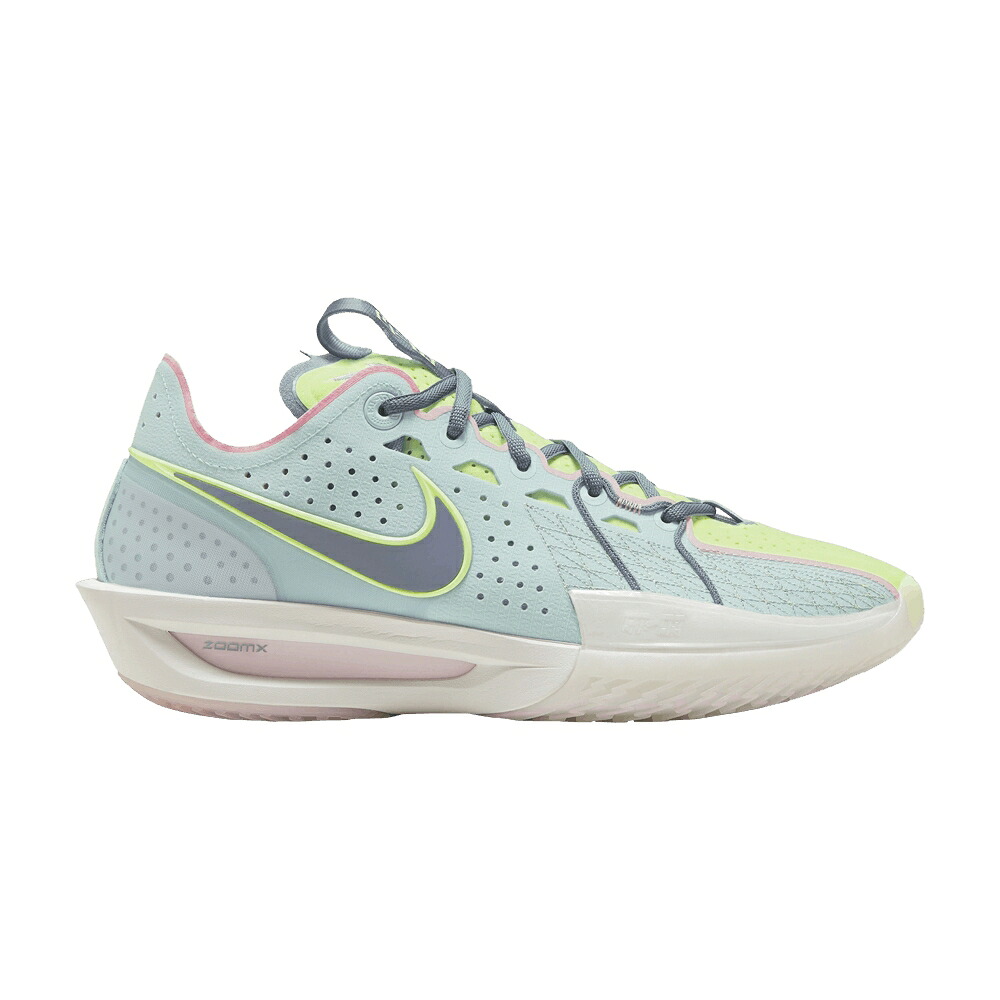 ナイキ 望遠レンズ 青碧 青色 \u0027DREAMERS\u0027 スニーカー メンズ NIKE AIR ZOOM GT CUT 3 EP / BARELY VOLT GLACIER BLUE MEDIUM 靴-スニーカー