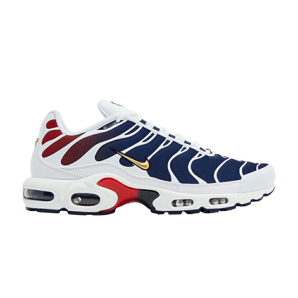 ナイキ マックス 白色 ホワイト 紺色 ネイビー エアマックスプラス HOME KIT スニーカー メンズ NIKE PARIS SAINT-GERMAIN X AIR MAX PLUS / WHITE MIDNIGHT NAVY UNIVERSITY