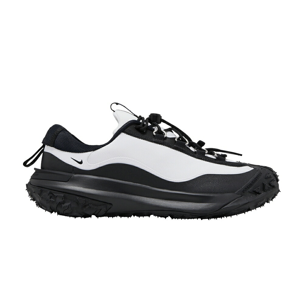 ナイキ 黒色 ブラック 白色 ホワイト BLACK WHITE スニーカー メンズ NIKE COMME DES GAR ONS HOMME PLUS X ACG MOUNTAIN FLY 2 LOW / BLACK BLACK WHITE