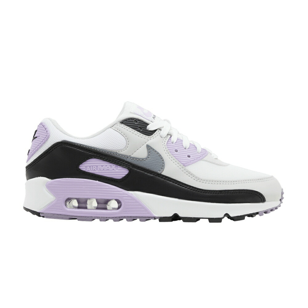 ナイキ マックス 白いこと 白いこと 冷やりとした 大気圏マックス \u0027LILAC\u0027 スニーカー レディース NIKE WMNS AIR MAX 90 / WHITE LILAC PHOTON DUST COOL