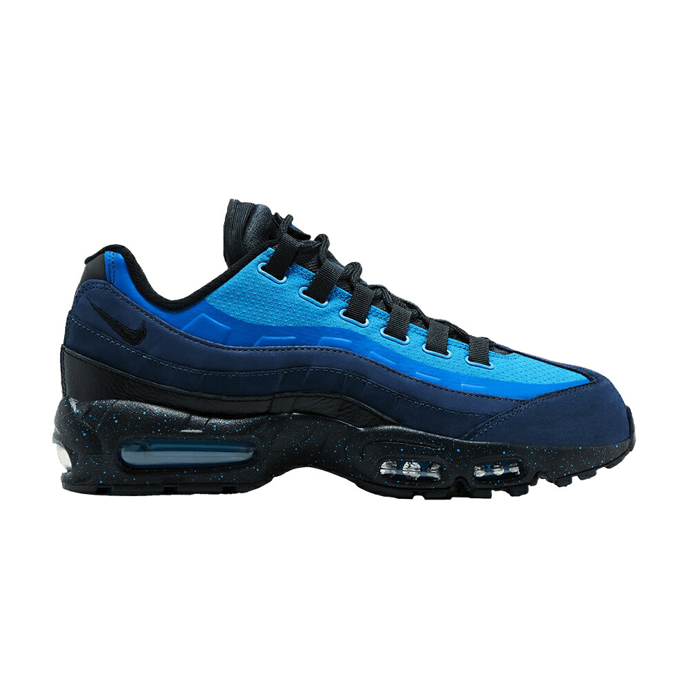 ナイキ マックス 黒いこと 黒いこと 青味 青み エア湖マックス スニーカー メンズ NIKE STASH X AIR MAX 95 2024 / OBSIDIAN BLACK HARBOR BLUE