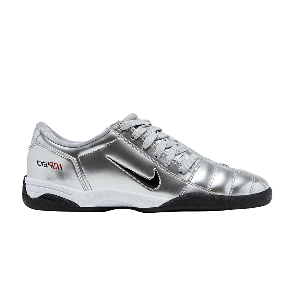ナイキ しろがね色 しろがね色 黒いこと 黒いこと \u0027METALLIC RED\u0027 スニーカー メンズ NIKE TOTAL 90 3 SP SILVER / METALLIC SILVER BLACK UNIVERSITY